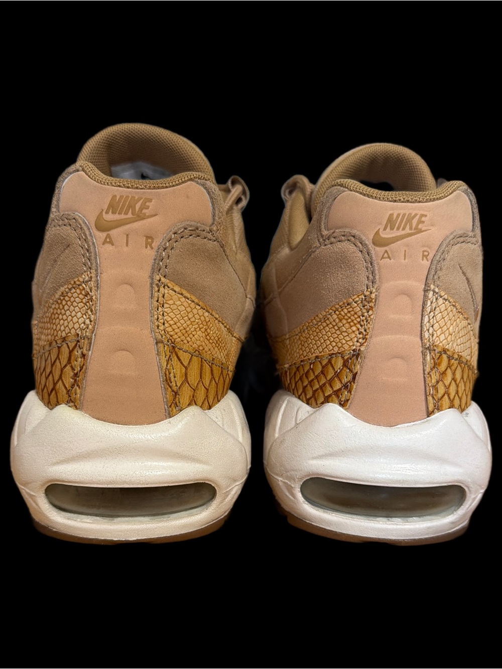 Nike Men's Air Max 95 in Vachetta Tan and Brown size 10.5 - Picture 8 of 15